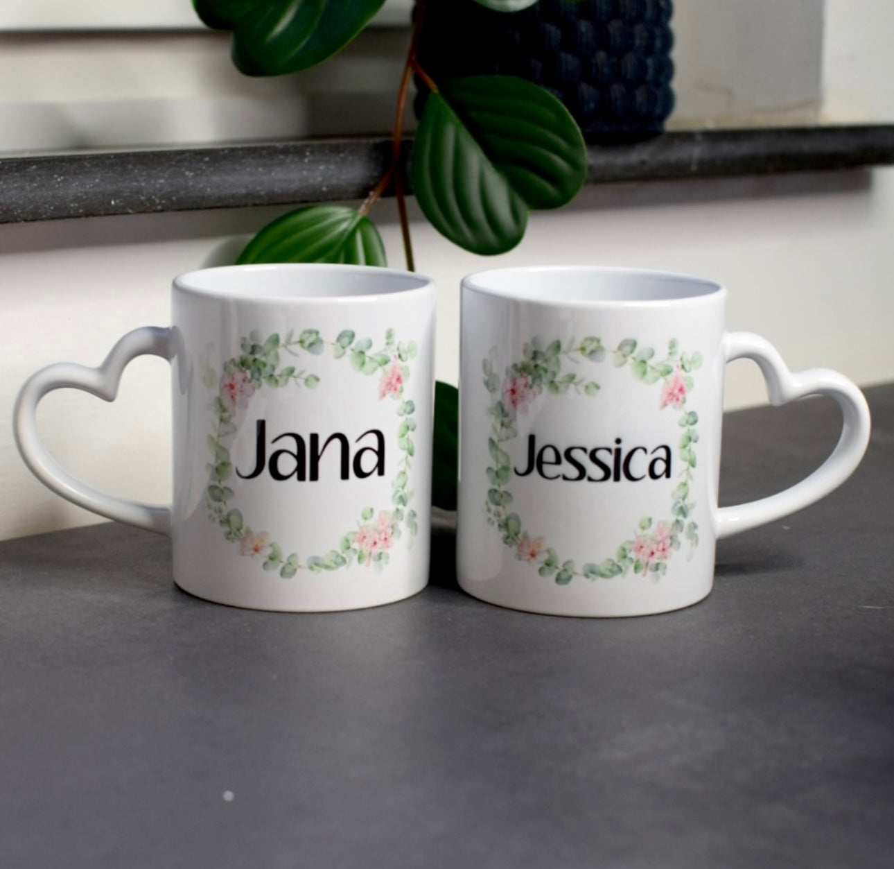 Partner-/Freundschaftstasse