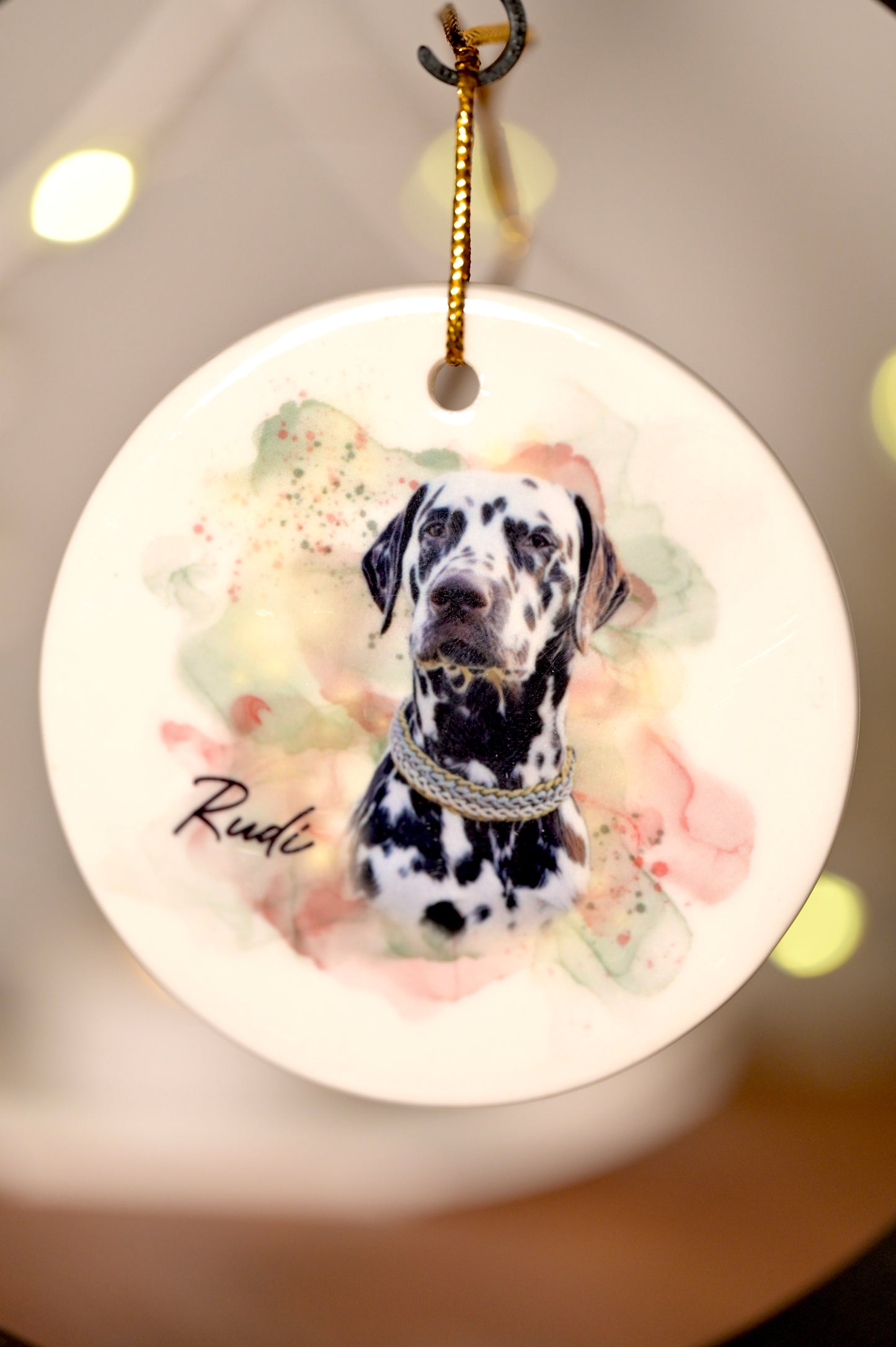 Baumanhänger aus Keramik