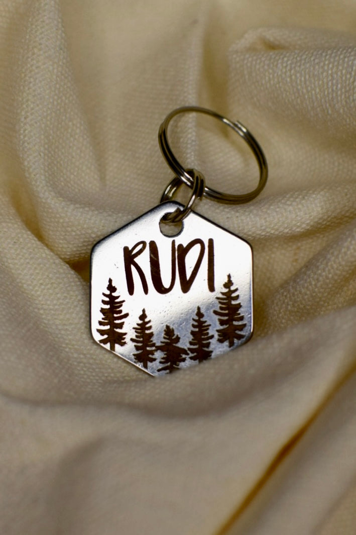 Personalisierte Hundemarke