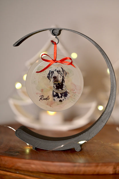 Baumanhänger aus Glas