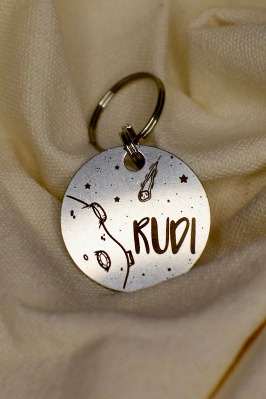 Personalisierte Hundemarke