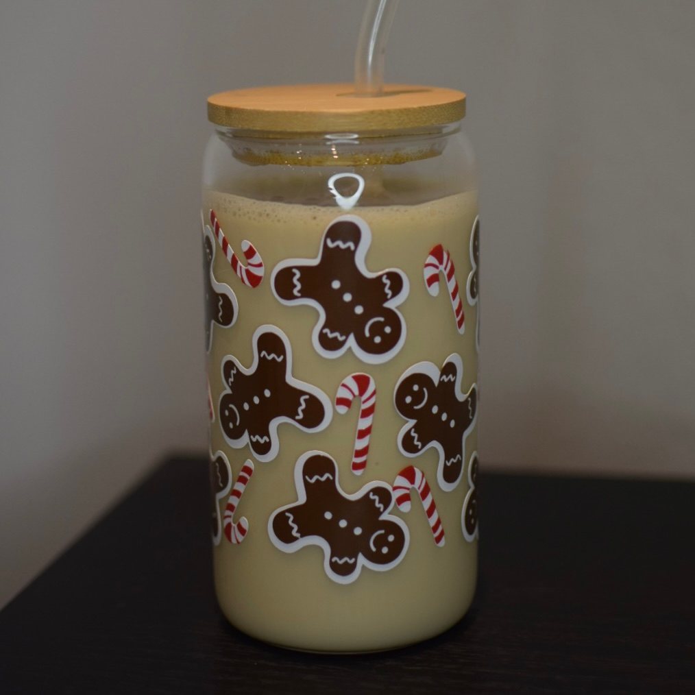 Trinkglas „Gingerbread Man"