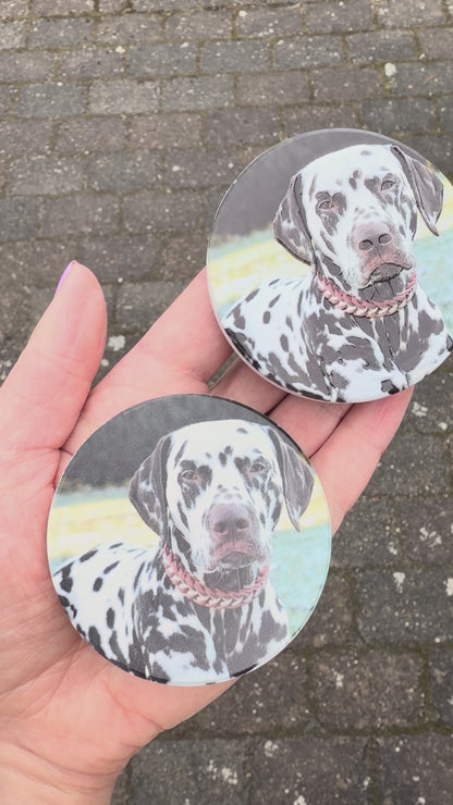 Personalisierter Fotomagnet (Keramik)